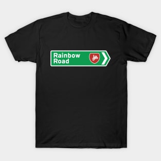 Rainbow Road New Zealand Tee T-Shirt